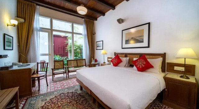 Люкс с видом на сад Nam Keng Hotel Penang