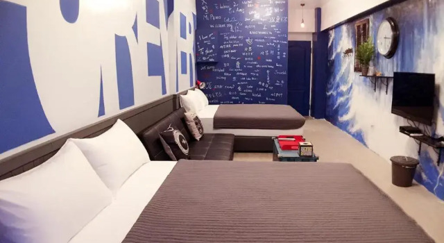Двухместный номер Standard с балконом Beridou Youth Hostel