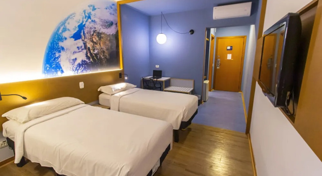 Двухместный номер Standard Hotel Euro Suite Curitiba Batel By Nacional Inn