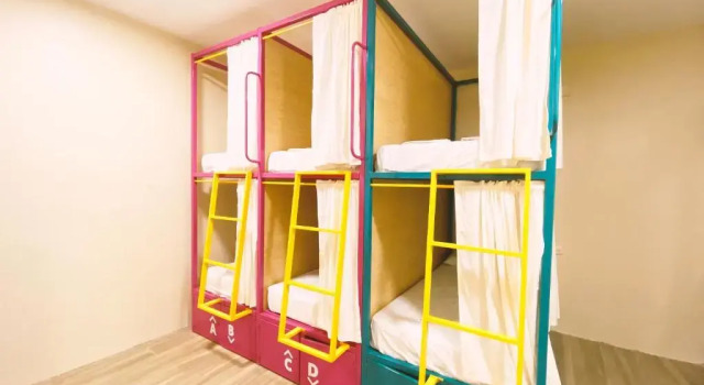 Кровать в общем номере Viajero Cartagena - Centro Hostel
