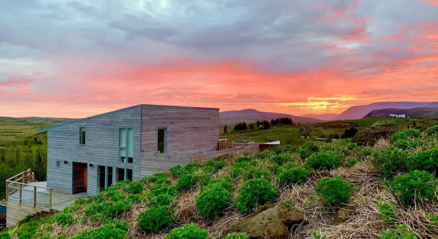 Вилла Designers Villa near Alafoss Waterfall