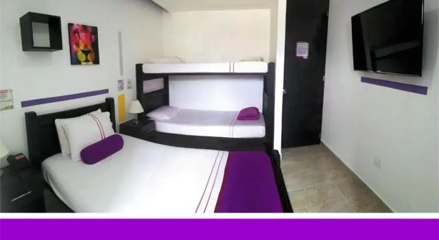 Camera tripla Economy ECONOTEL COLOURS Cali