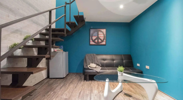 Кровать в общем номере Tngood house