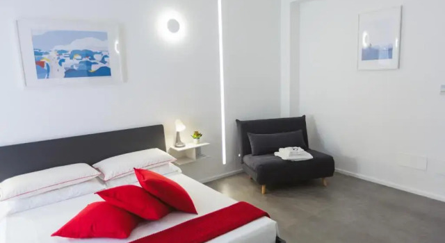 Deluxe dobbelt værelse med delvis havudsigt B&B A Due Passi Dal Mare