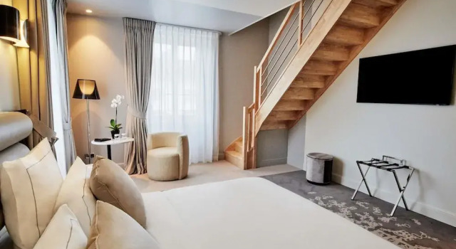 Двухместный люкс Дуплекс La Licorne Hotel & Spa Troyes - MGallery Collection