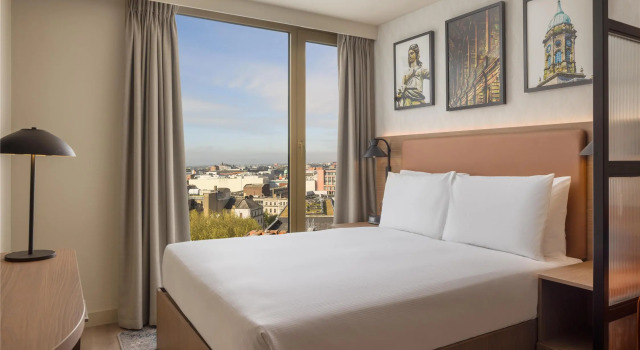 Двухместный семейный люкс Home2 Suites By Hilton Dublin City Centre