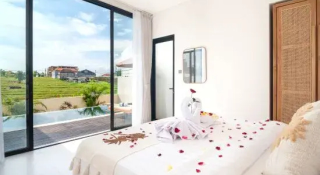 Люкс 2 Bed Luxurious Pool Villa with Ricefield view