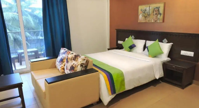 Номер Superior Treebo Dona Eliza, 700 Meters From Calangute Beach