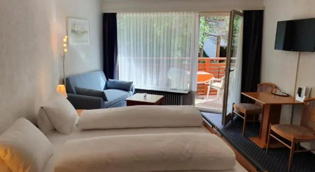 Standard- dobbelt værelse med altan Apparthotel dala