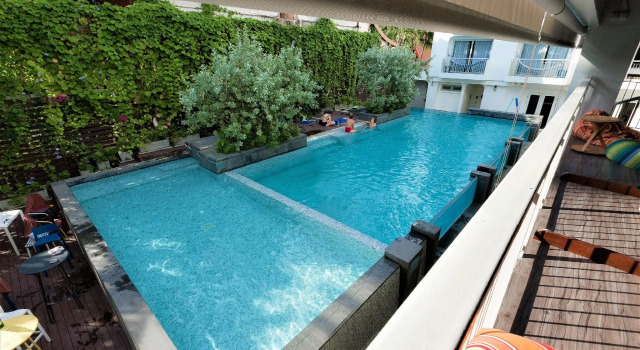 Кровать в общем номере ZEN Hostel Patong