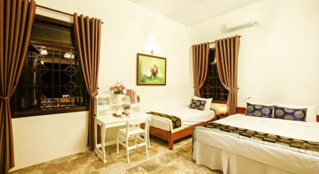 Двухместный номер Standard с балконом и с красивым видом из окна Mr Tho Garden Villas