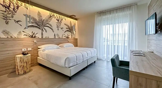 Двухместный номер с частичным видом на море Bellettini Hotel