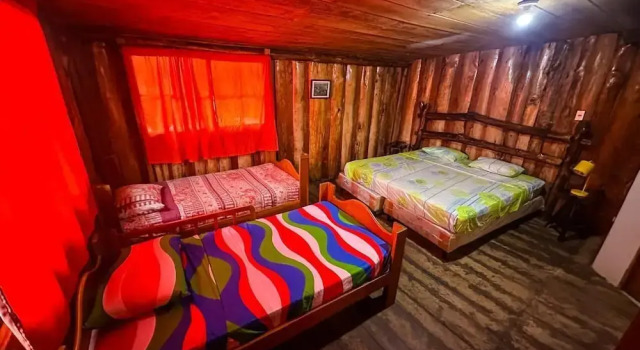 Номер Deluxe Cabañas y Restaurante Allá Arriba