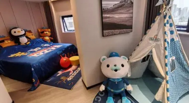 Семейный люкс Atour Hotel Shanghai Jingan Temple West Nanjing Road