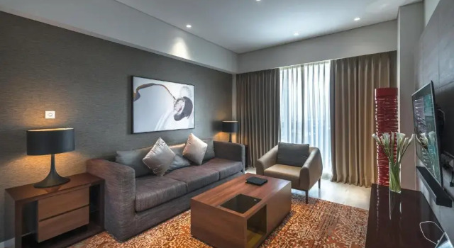 Camera Executive 1 camera da letto Oakwood Hotel & Residence Surabaya