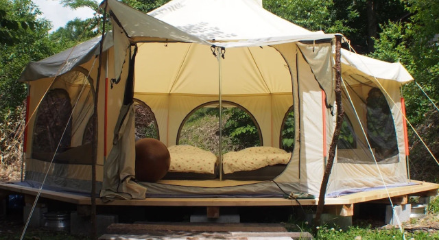 takibi hut - Campsite