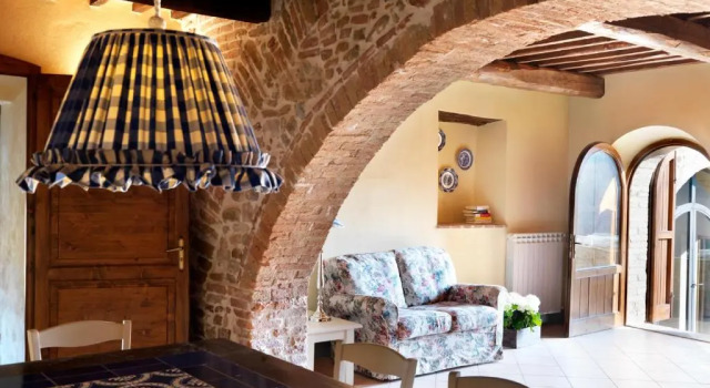 Апартаменты Цокольный этаж с 3 комнатами Agriturismo Piettorri