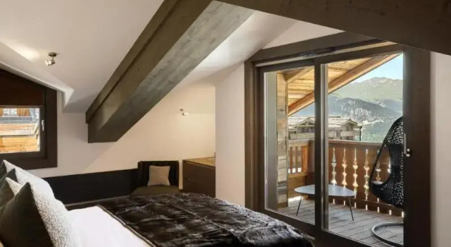 Апартаменты с 4 комнатами с балконом Six Senses Residences Courchevel