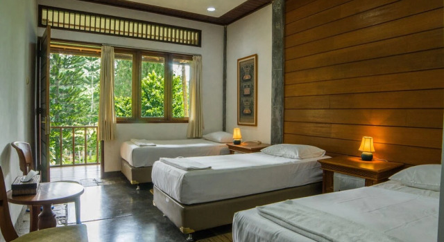 Suite 4 camere con vista sul giardino Griya Dunamis by SABDA
