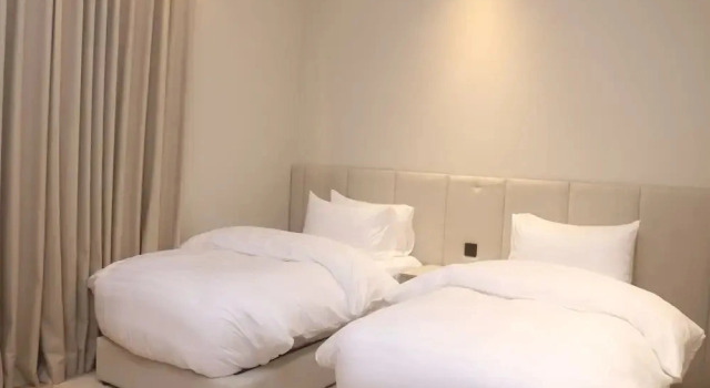 Двухместный семейный люкс Bawabat Alnakhil For Hotel Apartments