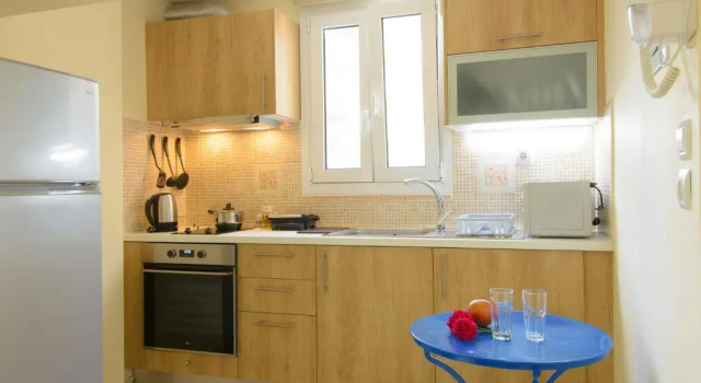 Семейные апартаменты Superior с 2 комнатами Ammoudara Beach Hotel Apartments
