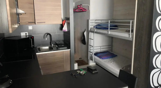 Студия La Mongie - Au pied des pistes 1 - parking souterrain