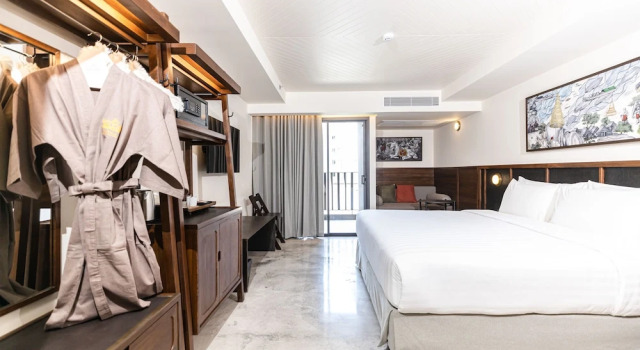 Двухместный номер Deluxe с балконом Payaa Hotel
