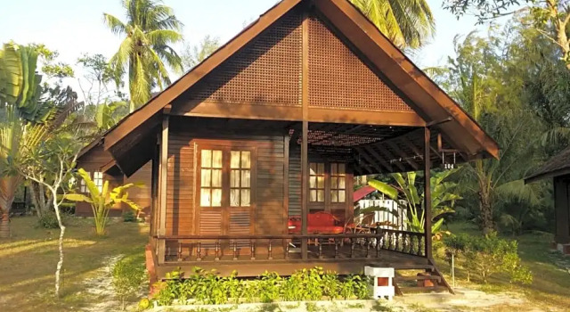 Шале с видом на море Aseania Resort Pulau Besar