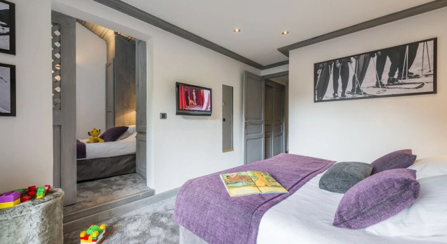 Семейный номер Standard с балконом Hotel La Chaudanne