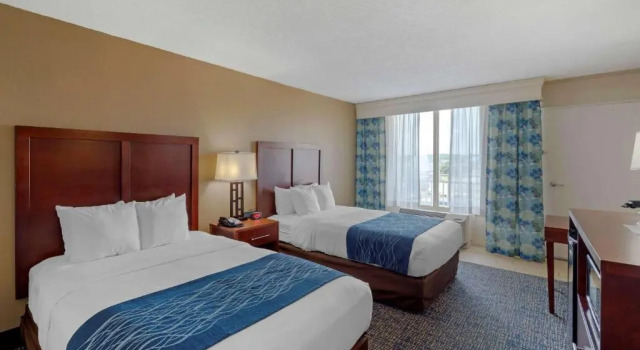 Четырёхместный номер Standard с красивым видом из окна Comfort Inn On the Ocean
