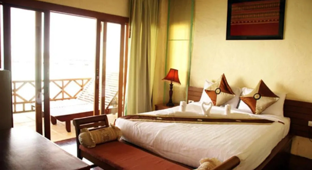Двухместный номер Deluxe с видом на море Rin Beach Resort