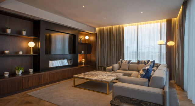 Люкс Presidential с балконом Radisson Blu Royal Hotel Dublin