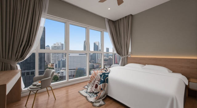 Люкс Deluxe KLCC Quill Residences by Avery #Located in the City Center #10 mins walk to Twin Towers #Infinity pool#中英文房东