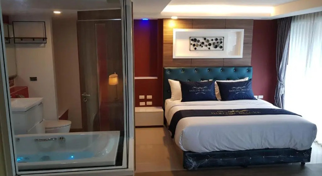 Люкс BlueTel ResidencE Bangkok IMPACT บลูเทล เรซิดองส์ กรุงเทพ อิมแพค-1Time Drop-Off Service to IMPACT OR MRT-MT02