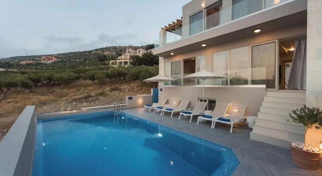 Вилла Premium с 5 комнатами Falasarna Luxury Villas I Private "heated" pools, ideal for groups