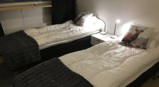 Апартаменты Цокольный этаж с 3 комнатами Kuukkeli Apartments Sodankylä