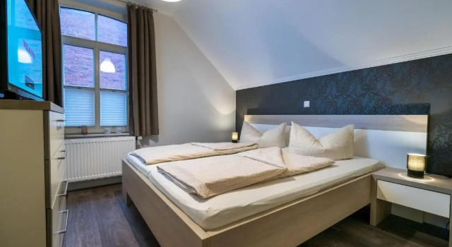 Altstadt Villa Wohnung 4 Bant, Забронировать Вилла Виллы Боркум, рядом с Drachensport, Вилла