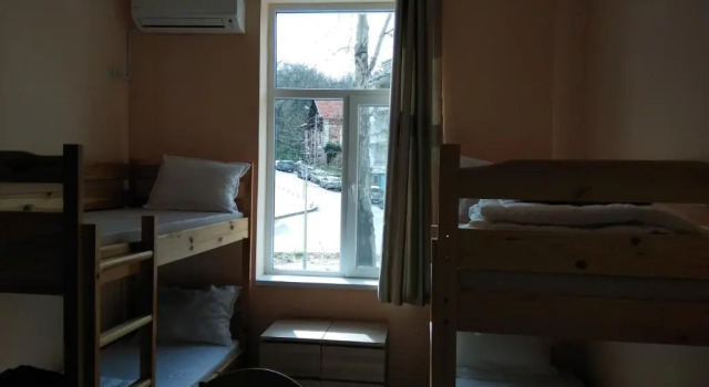 Кровать в общем номере Hostel Ginger House