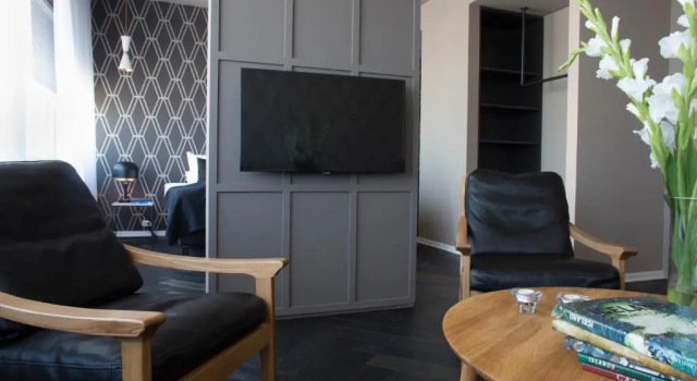 Студия с балконом Midtown Reykjavik by Heimaleiga