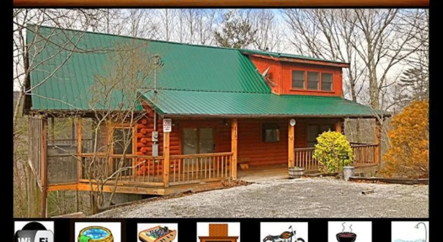 The  Lazy Bear - 2 Br Cabin, Забронировать Дом для отпуска Севьервилл Great Smoky Mountains National Park