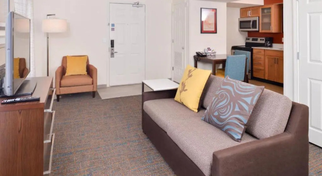 Двухместный люкс c 1 комнатой Residence Inn by Marriott Boise Downtown/University