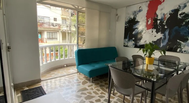 Апартаменты с балконом Apartamentos Amoblados JG de la 70