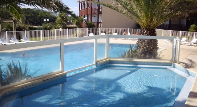Studio In Vieux Boucau Les Bains With Shared Pool And Enclosed Garden 1 Km From The Beach, Забронировать Апартаменты/квартира Отели Côte landaise с бассейном, Бассейн