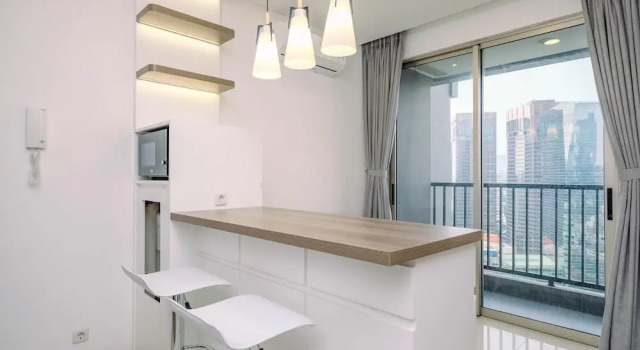 Апартаменты Deluxe Stunning And Cozy 1Br Apartment At Ciputra World 2