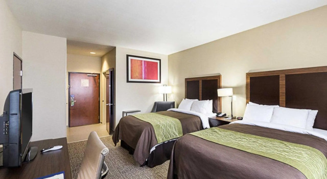 Четырёхместный номер Standard Comfort Inn & Suites Lakeside