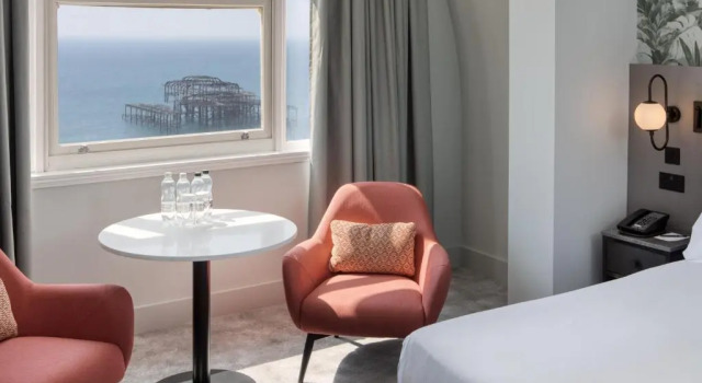 Двухместный номер Superior с видом на море DoubleTree By Hilton Brighton Metropole