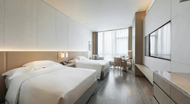 Четырёхместный номер Premier с видом на океан Courtyard Wenzhou Yueqing