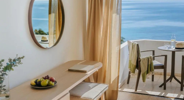 Standaard Tweepersoonskamer gedeeltelijk uitzicht op zee Alion Beach Hotel