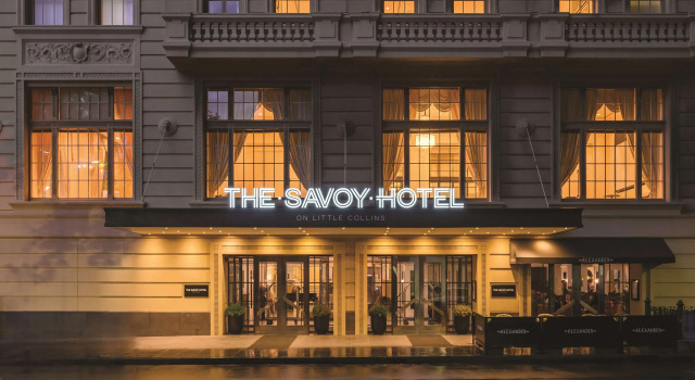 The Savoy Hotel on Little Collins Melbourne