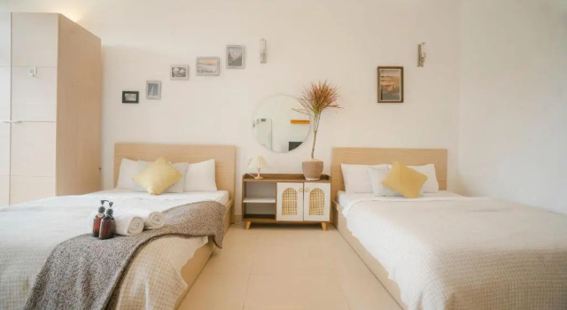 Семейный номер Standard с видом на сад D House Dalat